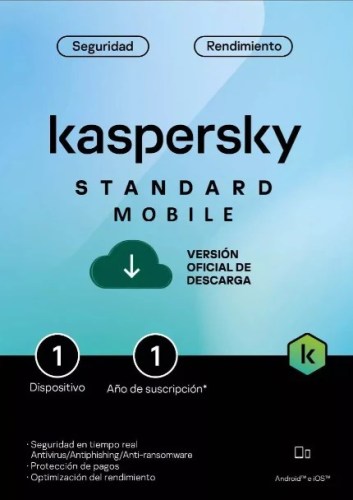 Kasperky standard mobile 1 PC por 1 Año